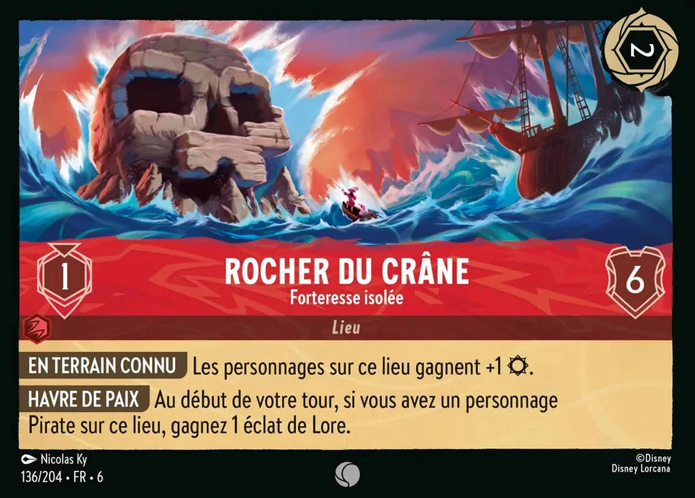 Rocher du Crâne - Forteresse isolée (136/204) - Commune - Cold Foil