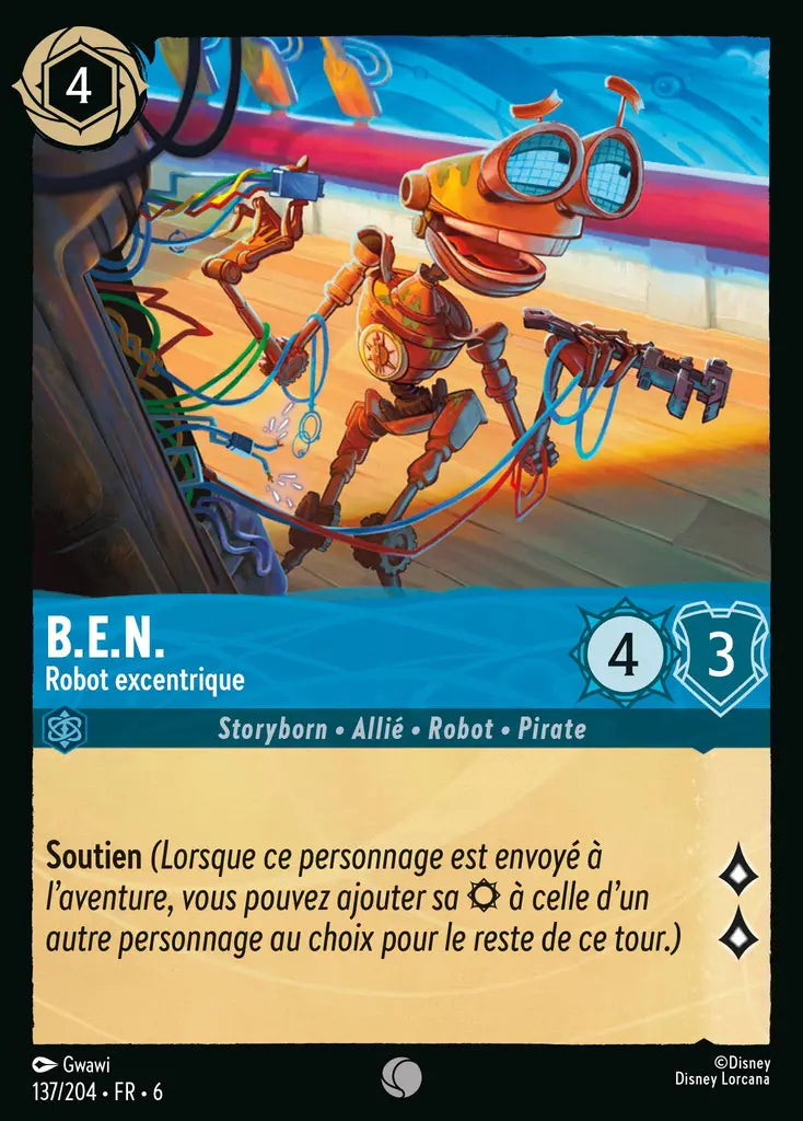 B.E.N. - Robot excentrique (137/204) - Commune