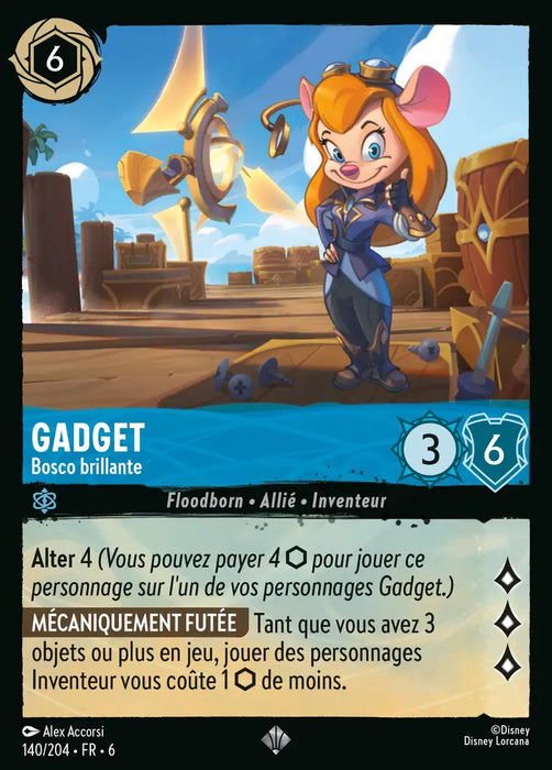 Gadget - Bosco brillante (140/204) - Très Rare - Cold Foil