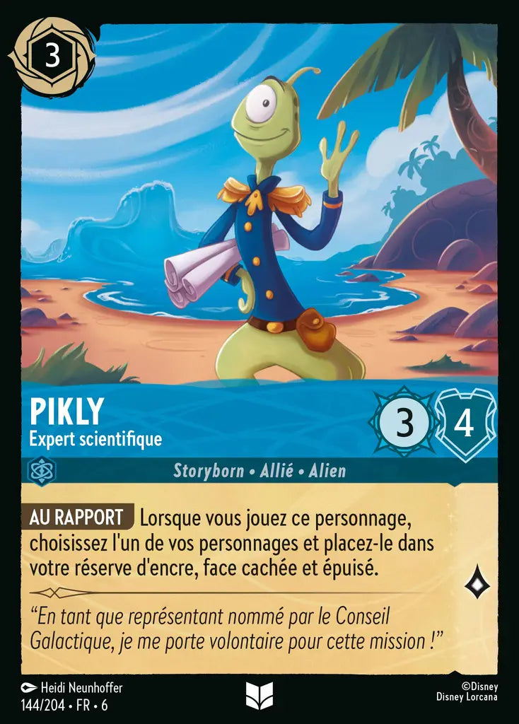 Pikly - Expert scientifique (144/204) - Inhabituelle