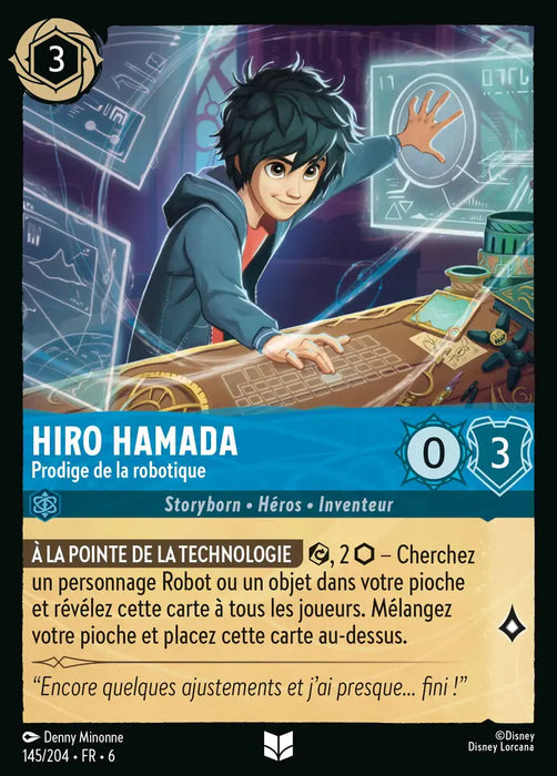 Hiro Hamada - Prodige de la robotique (145/204) - Inhabituelle
