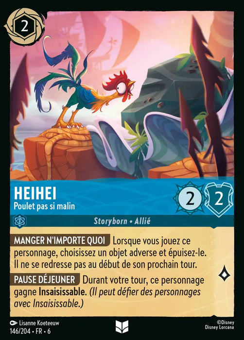 HeiHei - Poulet pas si malin (146/204) - Inhabituelle - Cold Foil