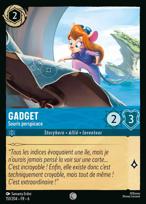 Gadget - Souris perspicace (151/204) - Commune