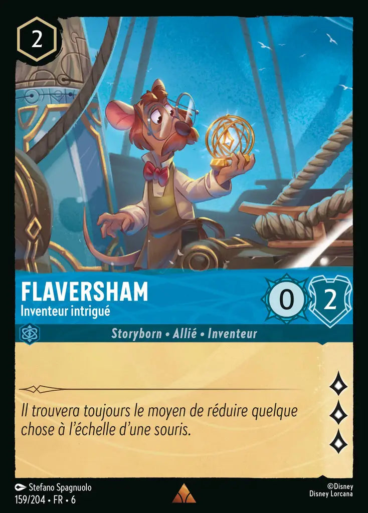 Flaversham - Inventeur intrigué (159/204) - Rare