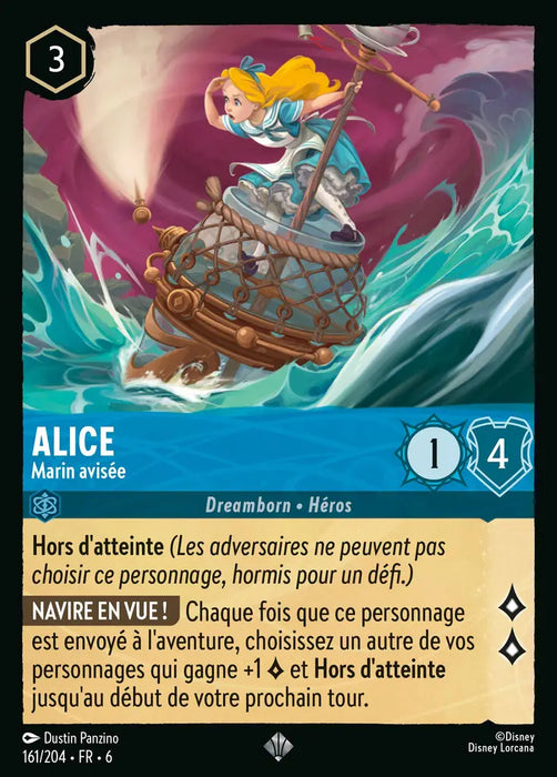Alice - Marin avisée (161/204) - Très Rare - Cold Foil