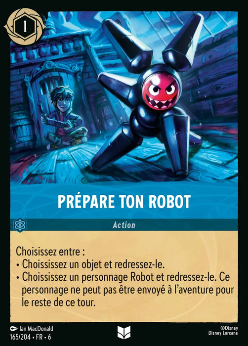 Prépare ton robot (165/204) - Inhabituelle - Cold Foil