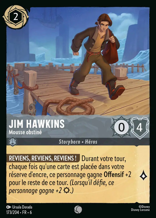 Jim Hawkins - Mousse obstiné (173/204) - Commune