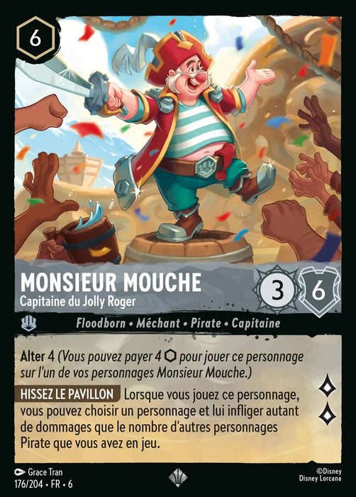 Monsieur Mouche - Capitaine du Jolly Roger (176/204) - Très Rare - Cold Foil
