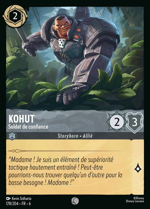 Kohut - Soldat de confiance (178/204) - Commune - Cold Foil