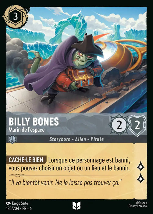Billy Bones - Marin de l'espace (185/204) - Inhabituelle