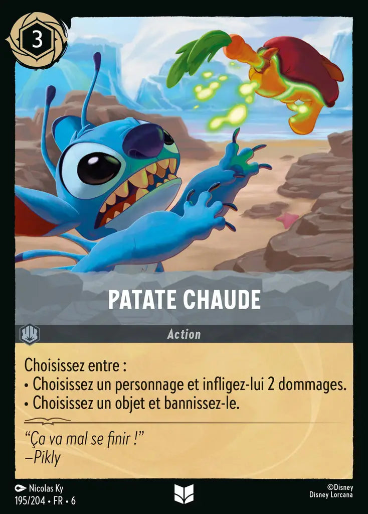 Patate chaude (195/204) - Inhabituelle - Cold Foil