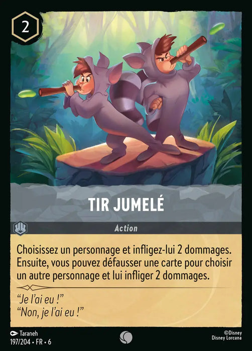 Tir jumelé (197/204) - Commune - Cold Foil