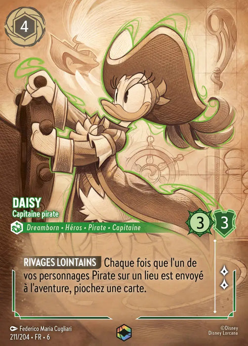 Daisy - Capitaine pirate (Enchantée) (211/204) - Enchantée - Holofoil