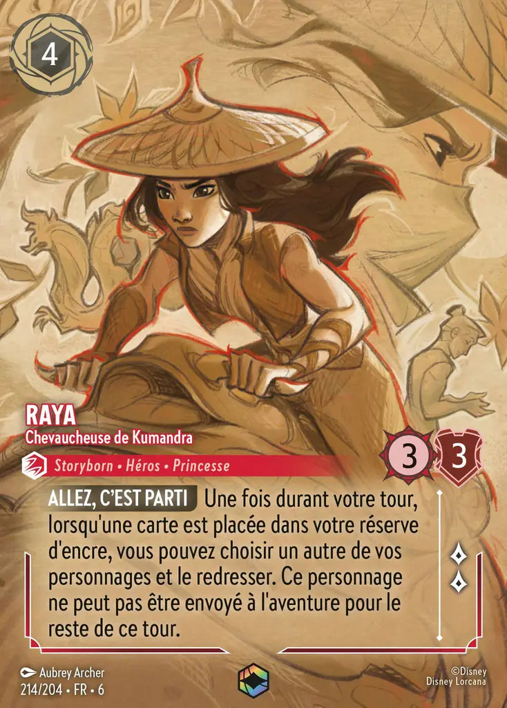 Raya - Chevaucheuse de Kumandra (Enchantée) (214/204) - Enchantée - Holofoil