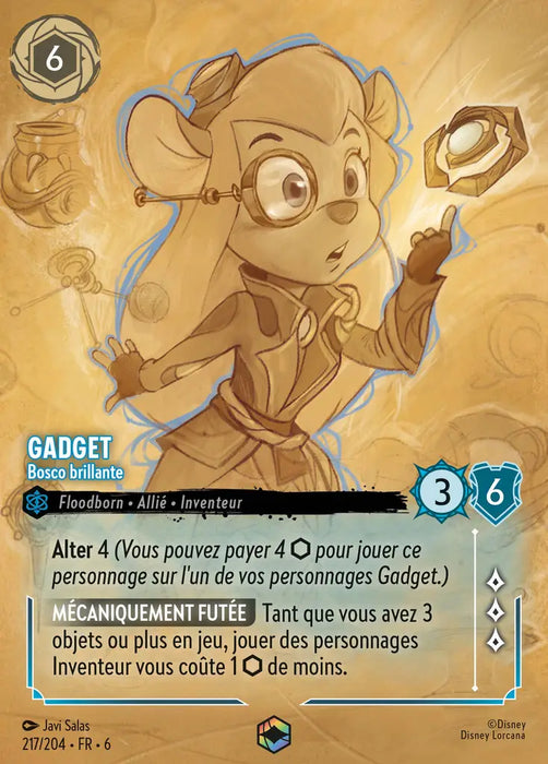 Gadget - Bosco brillante (Enchantée) (217/204) - Enchantée - Holofoil