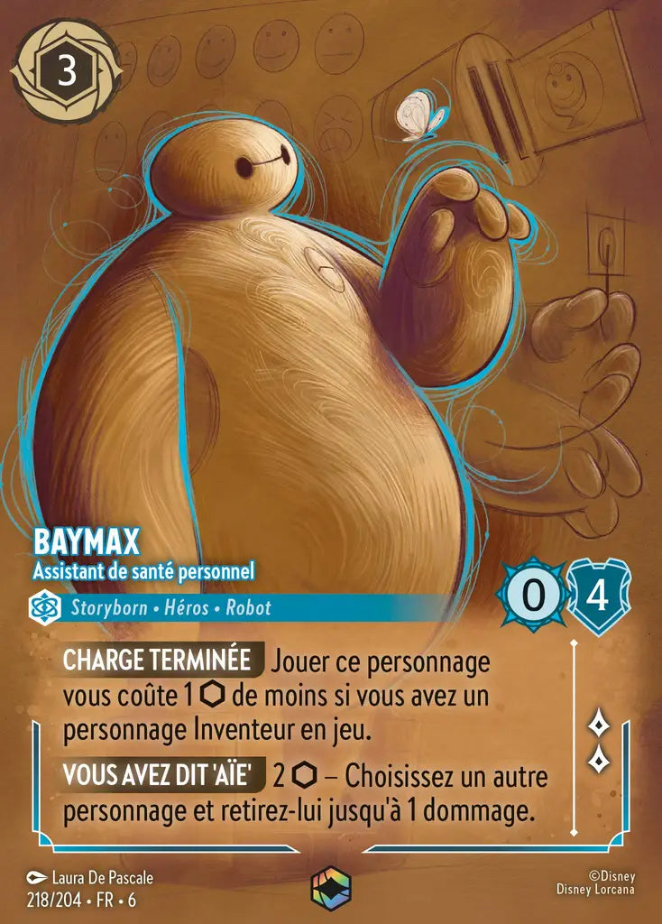 Baymax - Assistant de santé personnel (Enchantée) (218/204) - Enchantée - Holofoil