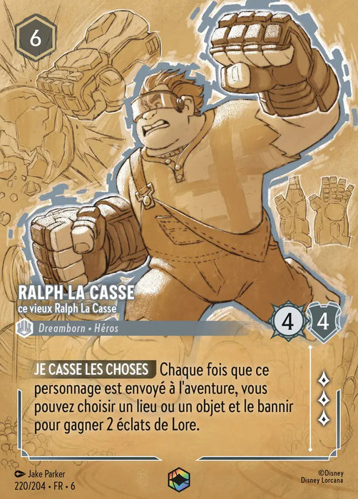 Ralph La Casse - ce vieux Ralph La Casse (Enchantée) (220/204) - Enchantée - Holofoil