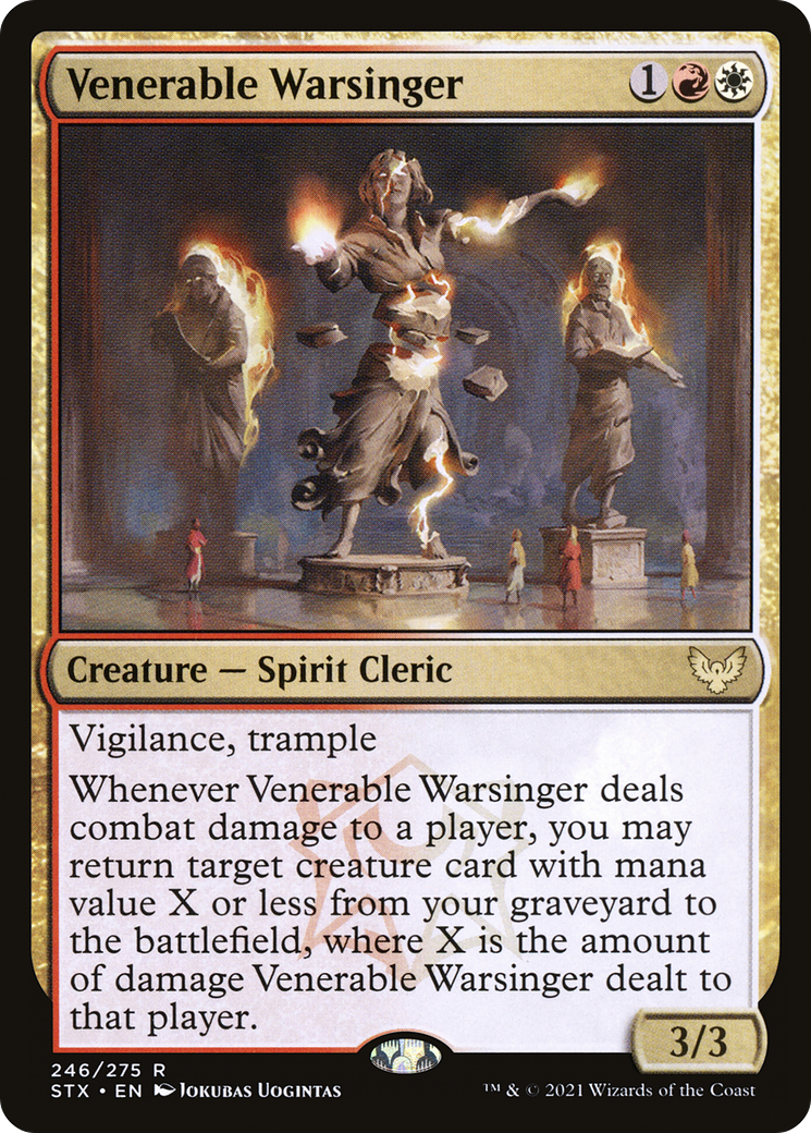 Venerable Warsinger (STX-246) - rare