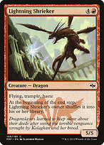 Lightning Shrieker (FRF-106) - common - Foil
