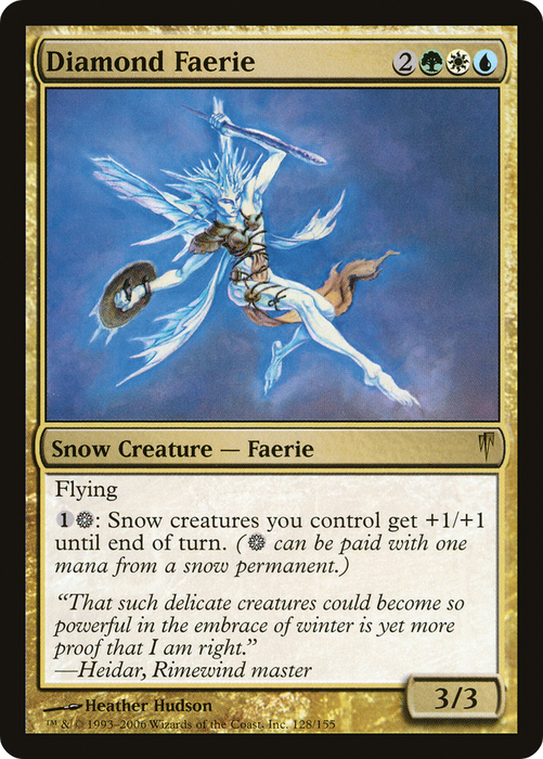 Diamond Faerie (CSP-128) - rare - Foil