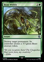 Beast Within (WHO-819) - uncommon - Foil