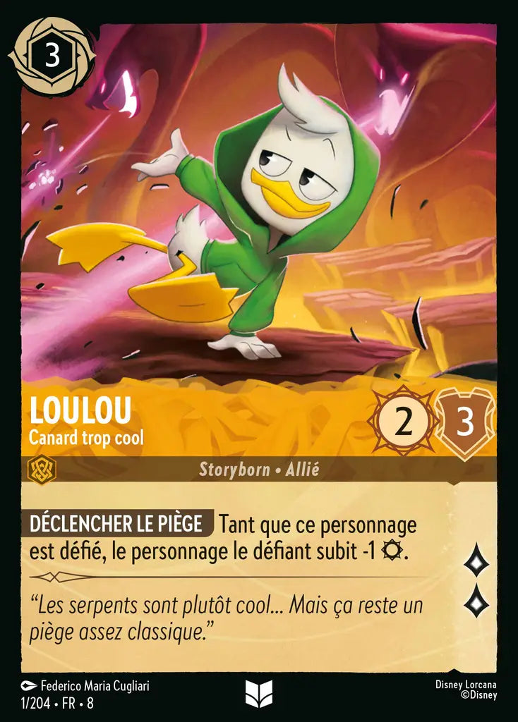 Loulou - Canard trop cool (1/204) - Inhabituelle
