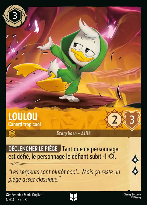 Loulou - Canard trop cool (1/204) - Inhabituelle