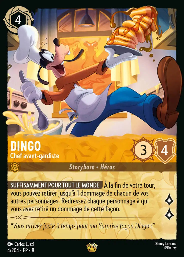 Dingo - Chef avant-gardiste (4/204) - Légendaire - Cold Foil