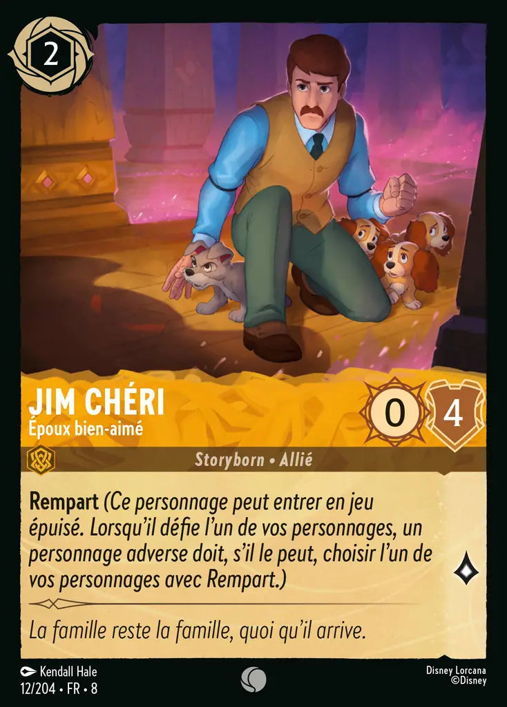 Jim Chéri - Époux bien-aimé (12/204) - Commune - Cold Foil