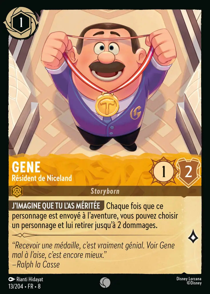 Gene - Résident de Niceland (13/204) - Commune - Cold Foil