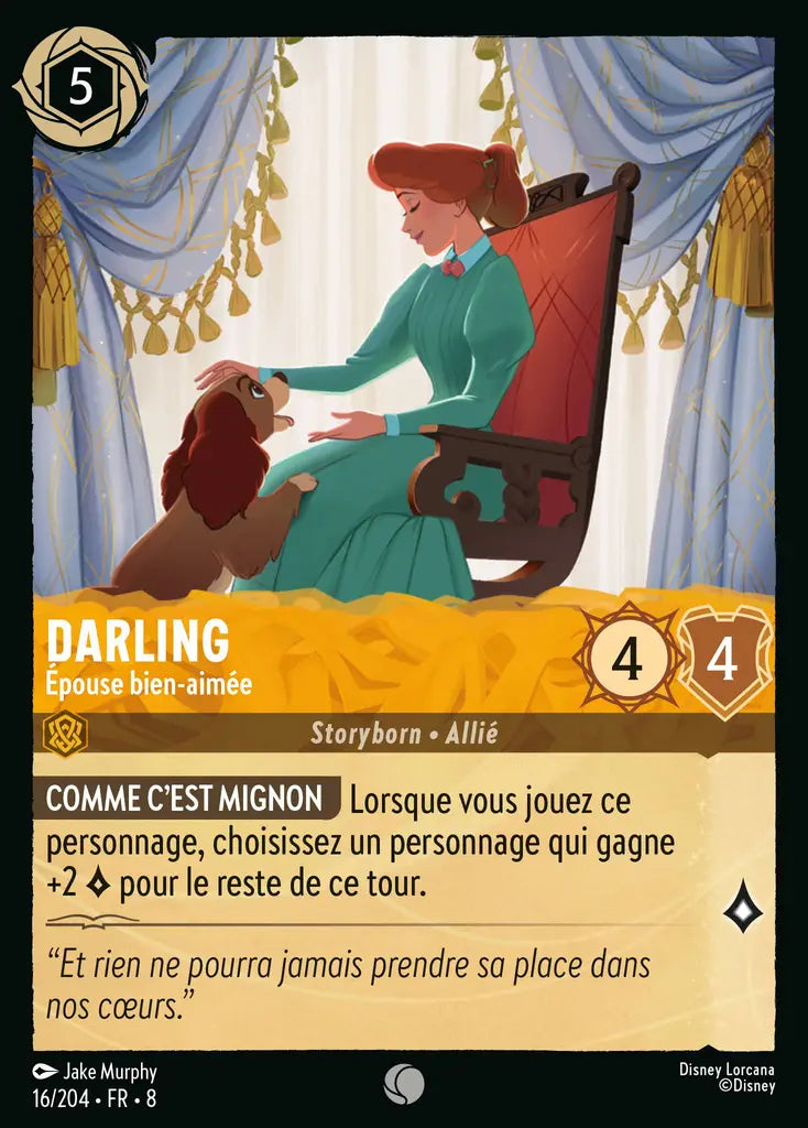 Darling - Épouse bien-aimée (16/204) - Commune - Cold Foil