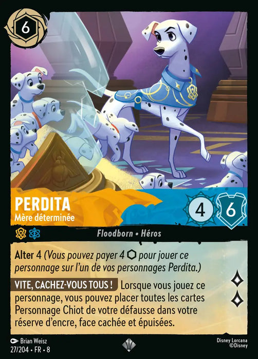 Perdita - Mère déterminée (27/204) - Très Rare - Cold Foil