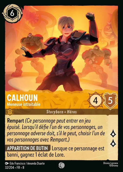 Calhoun - Meneuse intraitable (32/204) - Commune - Cold Foil