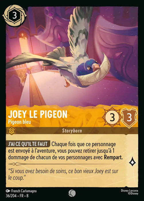 Joey Le Pigeon - Pigeon bleu (36/204) - Commune