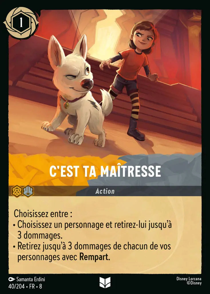 C'est ta maîtresse (40/204) - Inhabituelle - Cold Foil