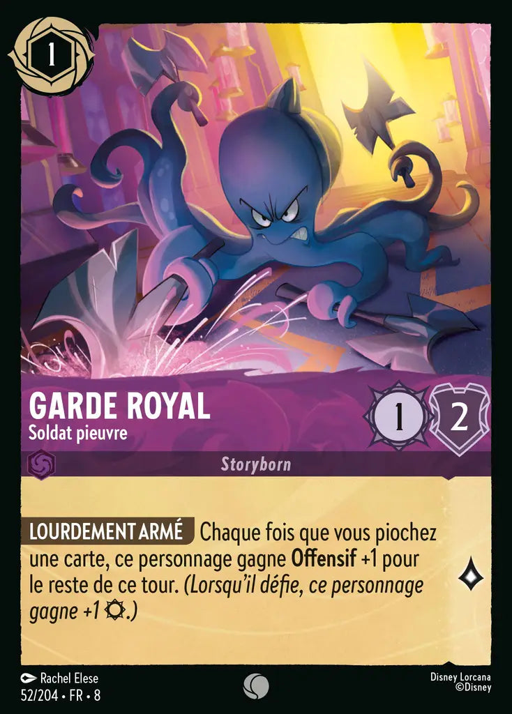 Garde royal - Soldat pieuvre (52/204) - Commune - Cold Foil