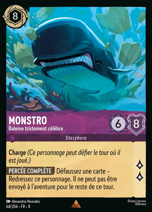 Monstro - Baleine tristement célèbre (64/204) - Rare