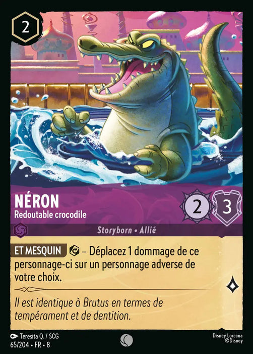 Néron - Redoutable crocodile (65/204) - Commune