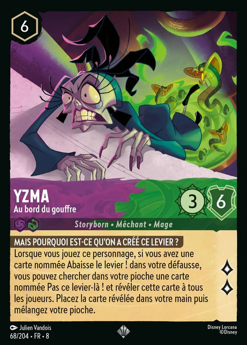 Yzma - Au bord du gouffre (68/204) - Très Rare - Cold Foil