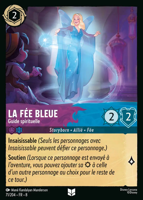 La Fée bleue - Guide spirituel (71/204) - Inhabituelle - Cold Foil