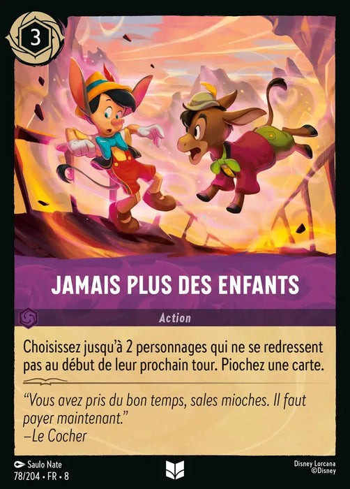 Jamais plus des enfants (78/204) - Inhabituelle - Cold Foil