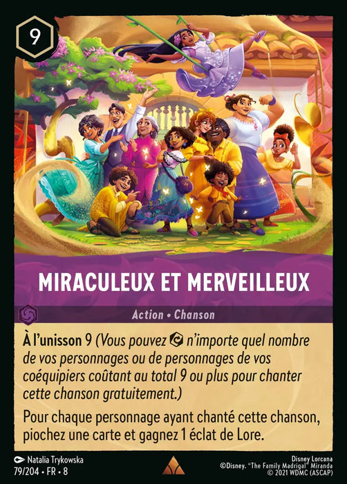 Miraculeux et merveilleux (79/204) - Rare