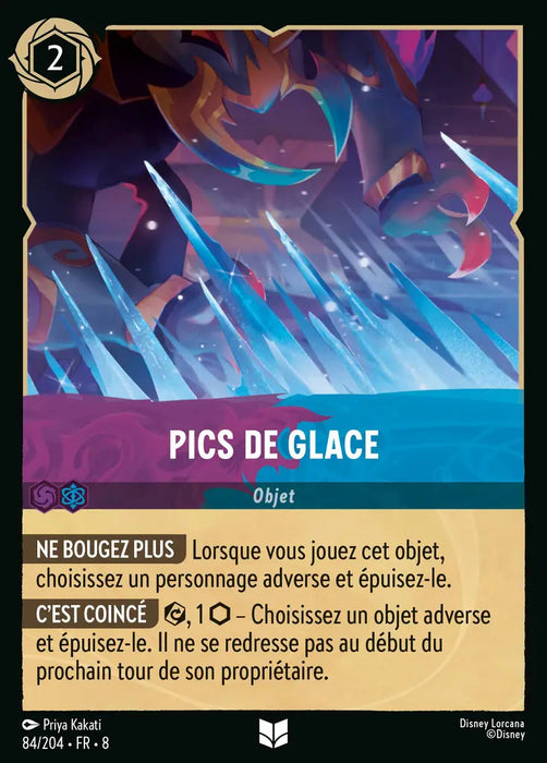 Pics de glace (84/204) - Inhabituelle - Cold Foil