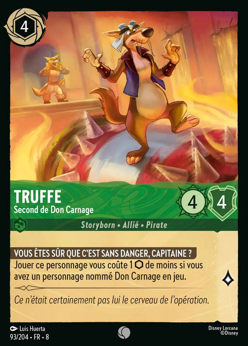 Truffe - Second de Don Carnage (93/204) - Commune - Cold Foil