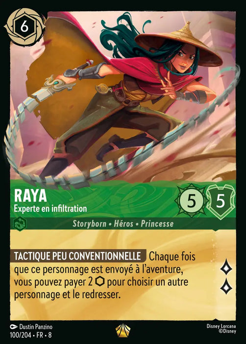 Raya - Experte en infiltration (100/204) - Légendaire - Cold Foil
