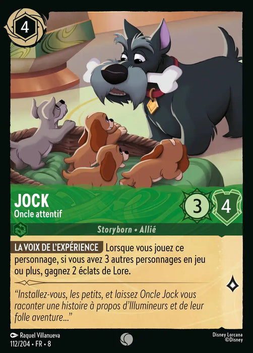 Jock - Oncle attentif (112/204) - Commune - Cold Foil