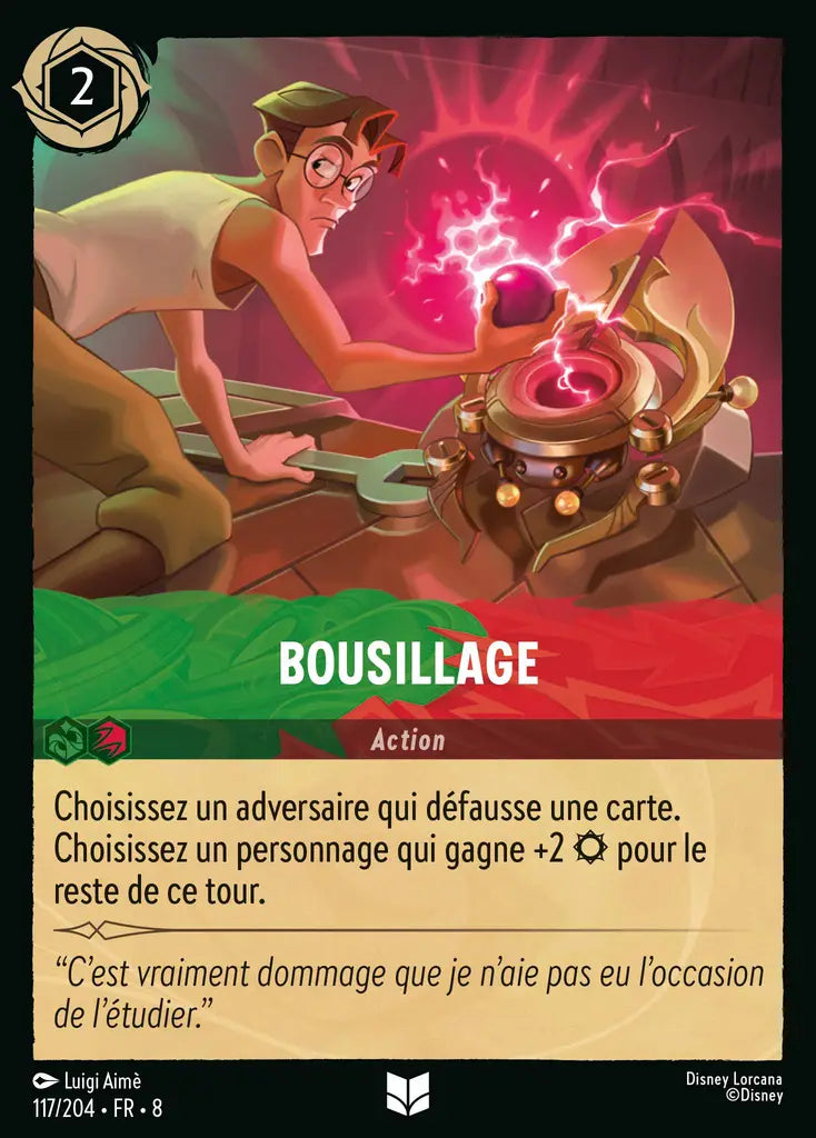 Bousillage (117/204) - Inhabituelle - Cold Foil
