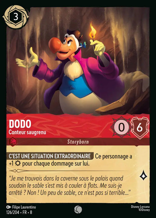 Dodo - Conteur saugrenu (126/204) - Commune - Cold Foil