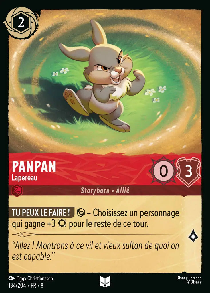 Panpan - Lapereau (134/204) - Inhabituelle