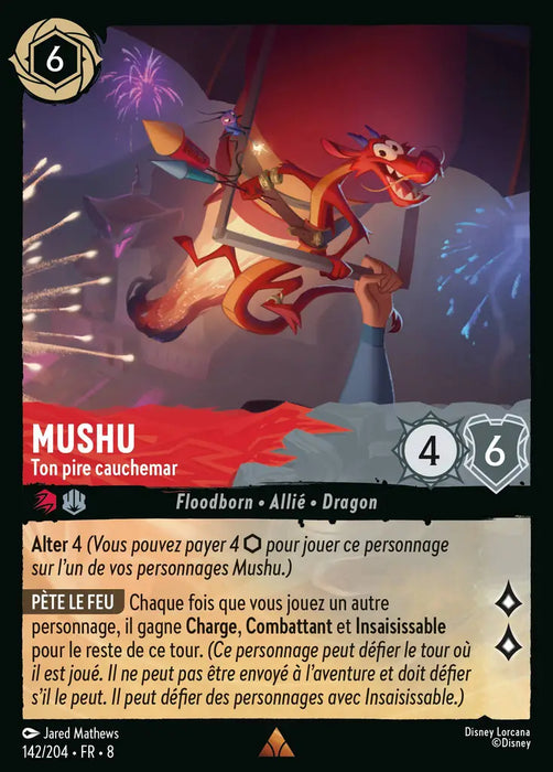 Mushu - Ton pire cauchemar (142/204) - Rare